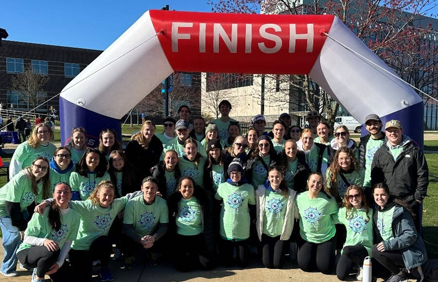 PT Students at Wheel Run for Everyone Event